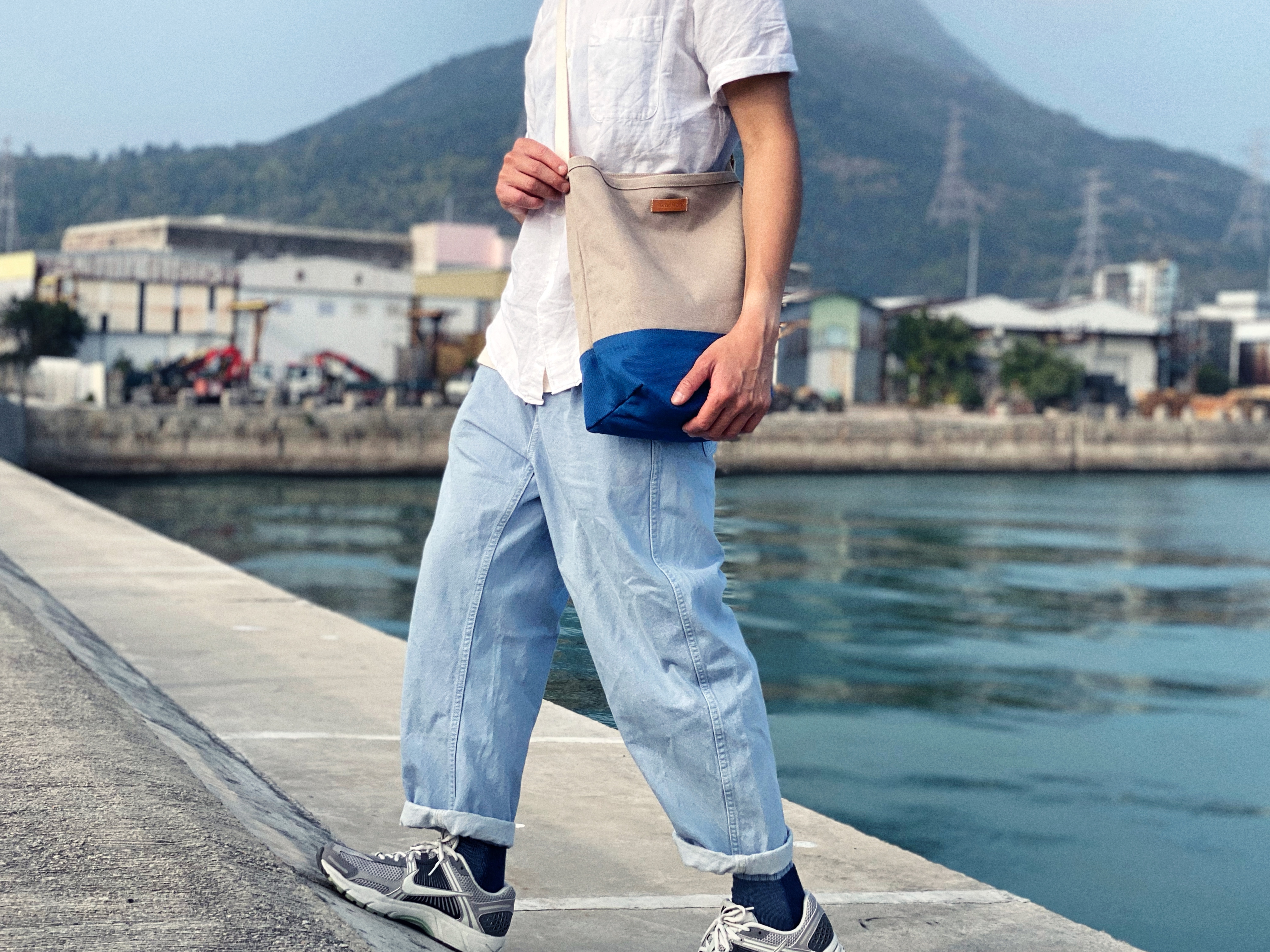 Canvas Shoulder Bag L